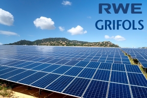 Grifols comprara energia renovable RWE para satisfacer 28% de sus necesidades con energia solar (España)